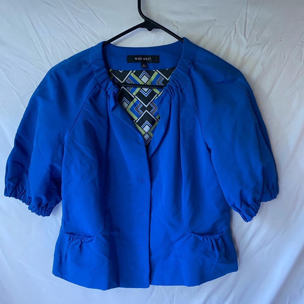 Nine West Short Sleeve Womens Jacket